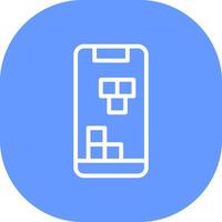 Mobile Gaming Creative Icon Design vector