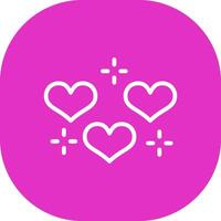 Heart Creative Icon Design vector