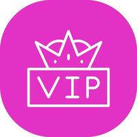 VIP Creative Icon Design vector