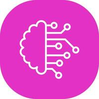 Neural Engineering Creative Icon Design vector