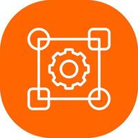 Pattern System Creative Icon Design vector