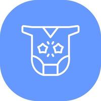 Baby Clothes Creative Icon Design vector