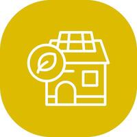 Eco Home Creative Icon Design vector