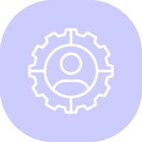 Personalization Creative Icon Design vector