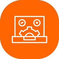 QA Testing Creative Icon Design vector