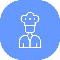 diseño de icono creativo de chef vector