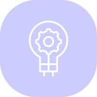 Idea Generation Creative Icon Design vector