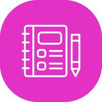 Journal Creative Icon Design vector