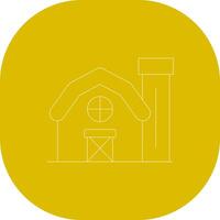 Farm House Creative Icon Design vector