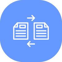 Files Exchange Creative Icon Design vector