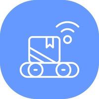 Smart Logistic Creative Icon Design vector