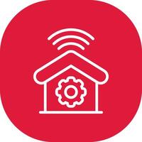 Home Automation Creative Icon Design vector
