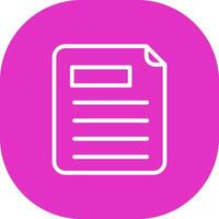 Document Creative Icon Design vector