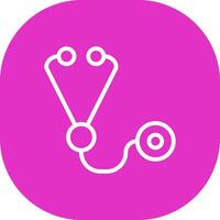 Stethoscope Creative Icon Design vector