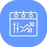 Business Data Creative Icon Design vector