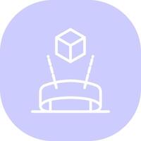 Head Up Display Creative Icon Design vector