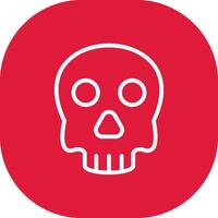 Skull Creative Icon Design vector