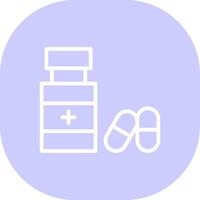 Medical Supplies Creative Icon Design vector