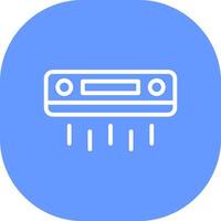 Air Conditioning Creative Icon Design vector