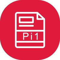 PI1 Creative Icon Design vector