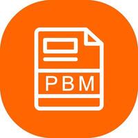 PBM Creative Icon Design vector