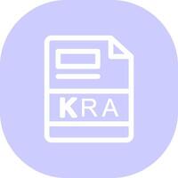 KRA Creative Icon Design vector