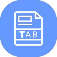 TAB Creative Icon Design vector