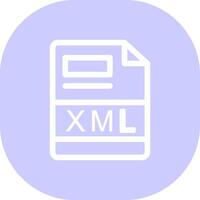 XML Creative Icon Design vector