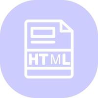 HTML Creative Icon Design vector