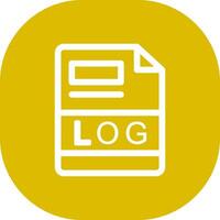 LOG Creative Icon Design vector