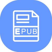 EPUB Creative Icon Design vector