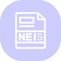 NEIS Creative Icon Design vector