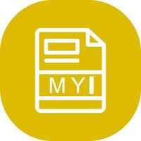 MYI Creative Icon Design vector