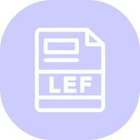 LEF Creative Icon Design vector