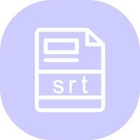 srt Creative Icon Design vector