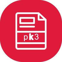 pk3 Creative Icon Design vector