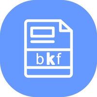 bkf Creative Icon Design vector