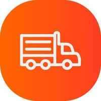 Truck Creative Icon Design vector