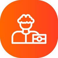 Photographer Creative Icon Design vector