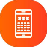 Pin Code Creative Icon Design vector