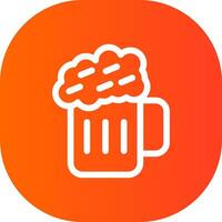 Beer Creative Icon Design vector