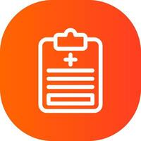 Checkup Creative Icon Design vector