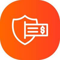 Safe Payment Creative Icon Design vector