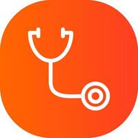 Stethoscope Creative Icon Design vector