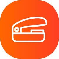 Stapler Creative Icon Design vector