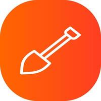 Shovel Creative Icon Design vector