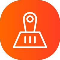 Garbage Picker Creative Icon Design vector