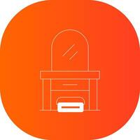 Dresser Creative Icon Design vector