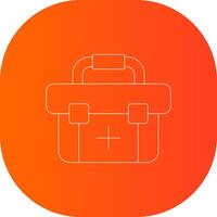 First Aid Kit Creative Icon Design vector