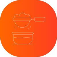 Strainer Creative Icon Design vector